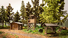 030-66806 - H0 - Laser-Cut Deko-Set Im Wald